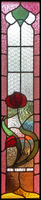Traditional Floral Leadlight