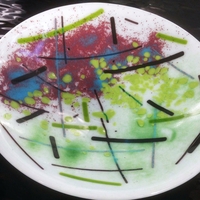 Reactive Glass Bowl