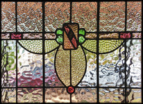 Traditional Rose Leadlight