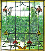 Art Nouveau Leadlight
