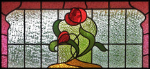 Traditional Floral Leadlight