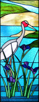 Waterbird Leadlight