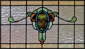 Traditional Rose Leadlight