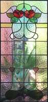 Traditional Rose Leadlight