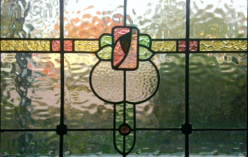 Examples of traditional Floral Leadlighting