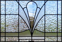 Art Deco Leadlight