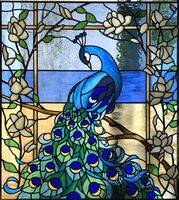 Stylised Peacock